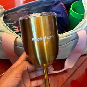 Scotia Bank branded chalice for Spirit Mas